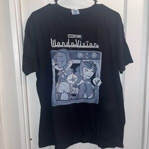 WandaVision Black T-Shirt